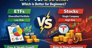 ETF vs Stocks for Beginners (2026 Wealth Guide)