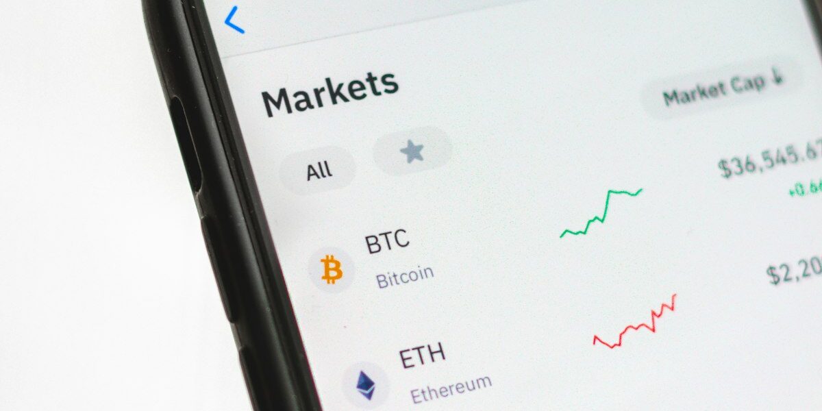 Crypto investing for beginners — Bitcoin and cryptocurrency coins representing digital asset investment