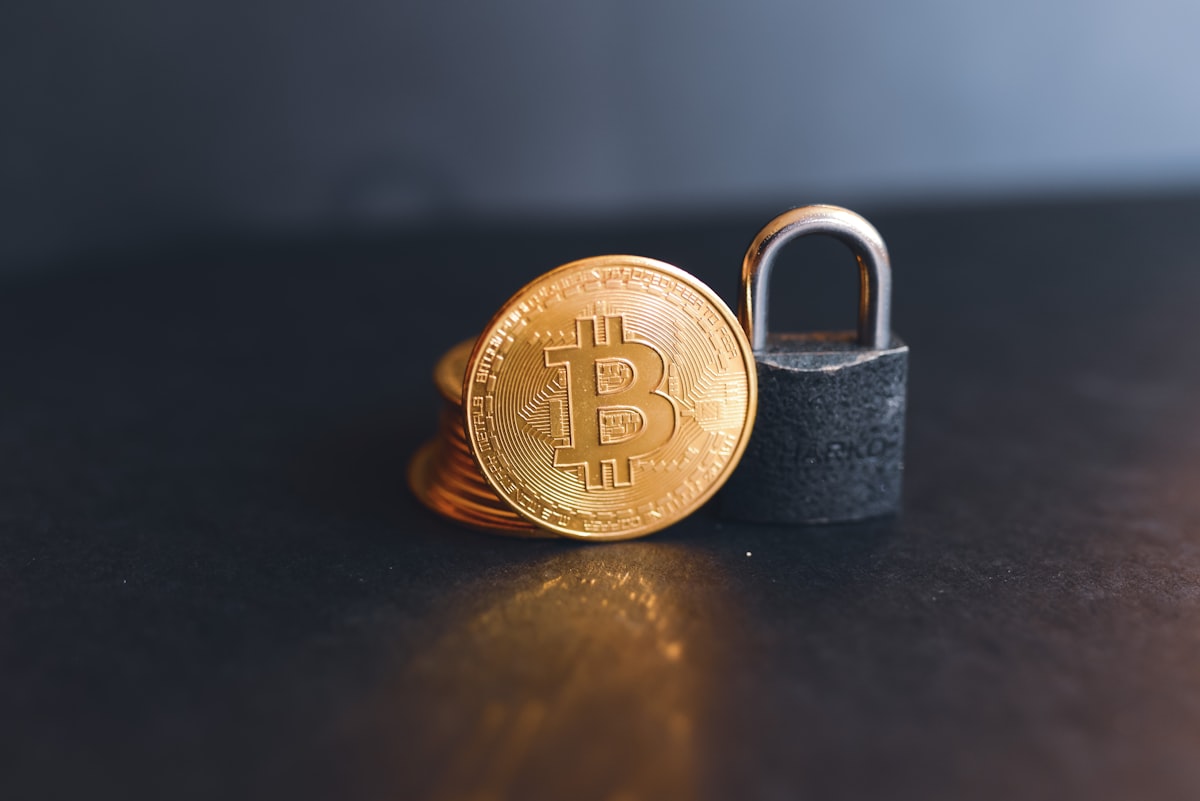 How to protect your crypto — Bitcoin secured by padlock representing hardware wallet security in 2026