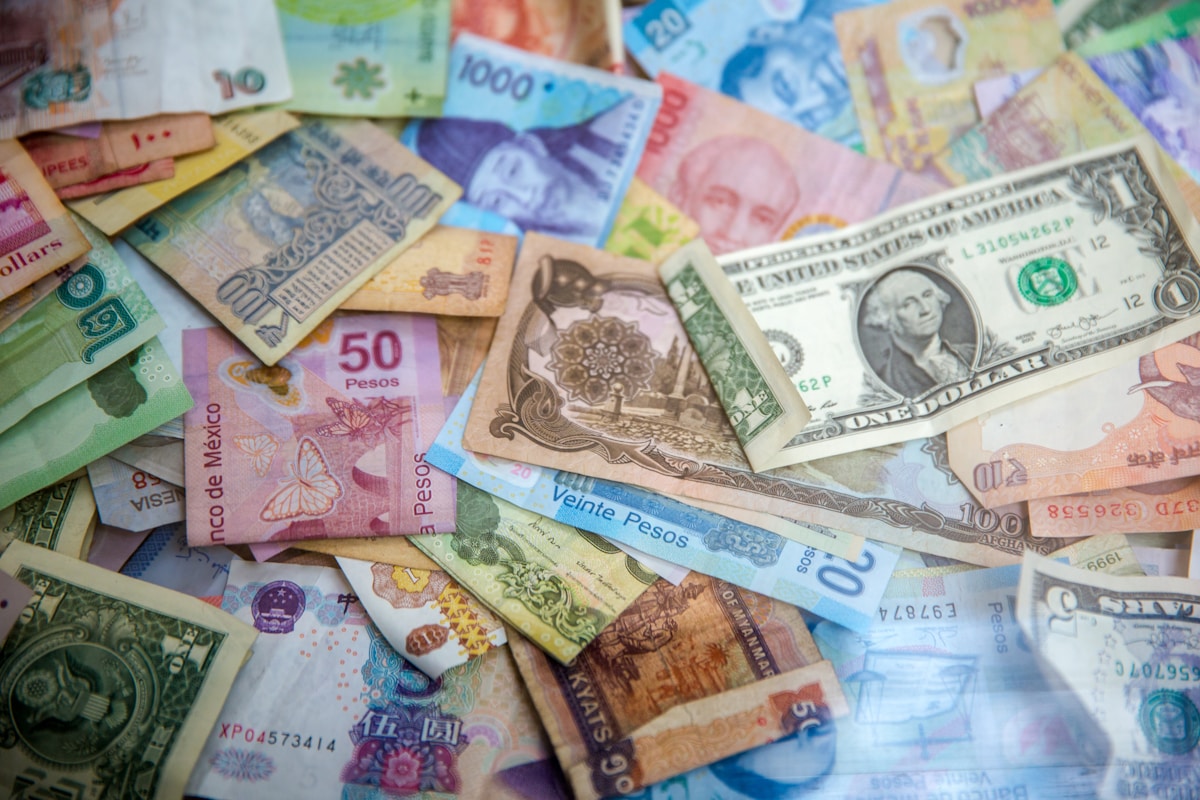 American dollar bills representing financial ratios for small business owners