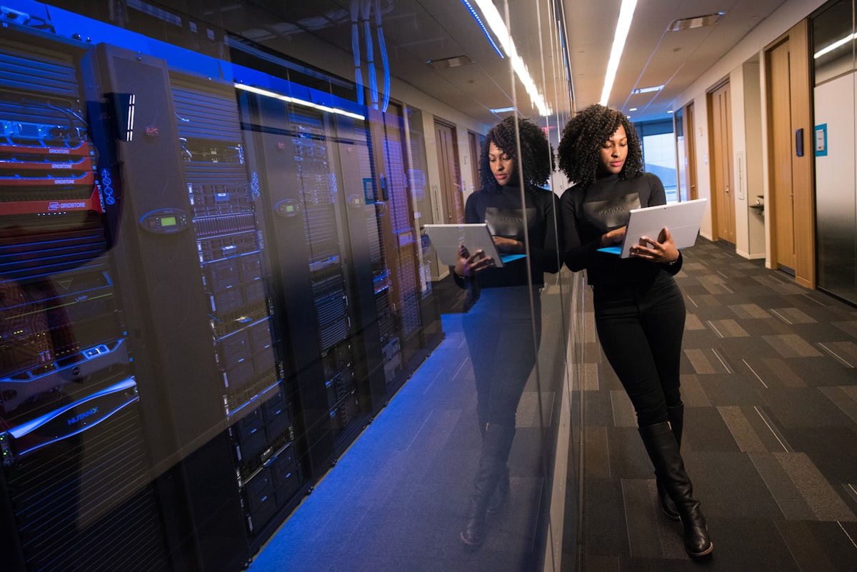 Professional building AI skills to stay ahead of job automation risk