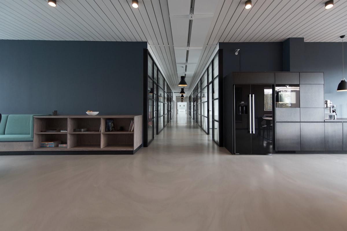 commercial office interior showing the kind of property owned in REIT investing